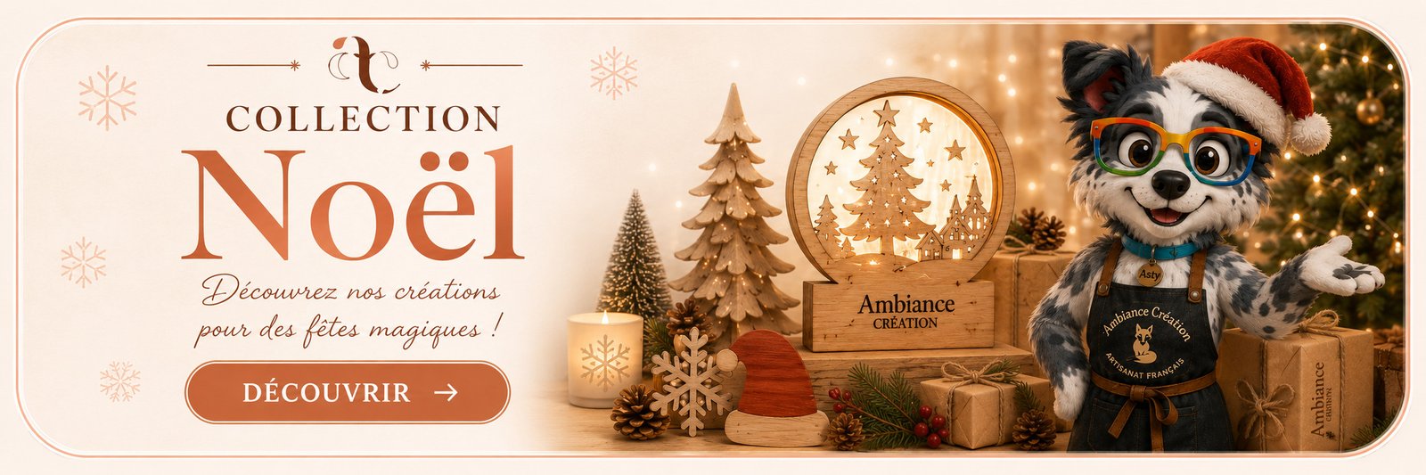 Découvrir la collection de Noël Ambiance Création