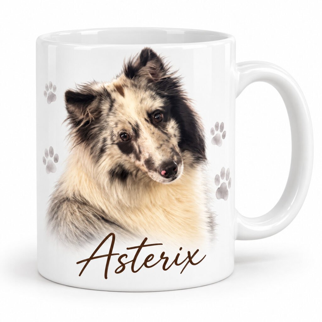 Mug photo personnalisé – Céramique brillante 32 cl